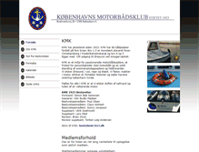 Tablet Screenshot of kmk1923.dk